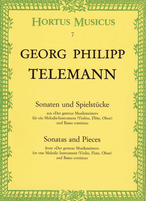 Telemann Sonaten Violine Orgel